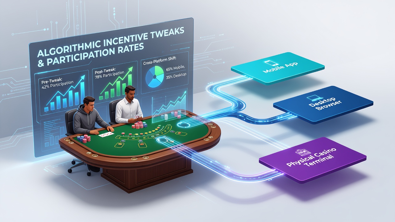 Blackjack players engaging with cross-platform incentives on mobile and desktop interfaces