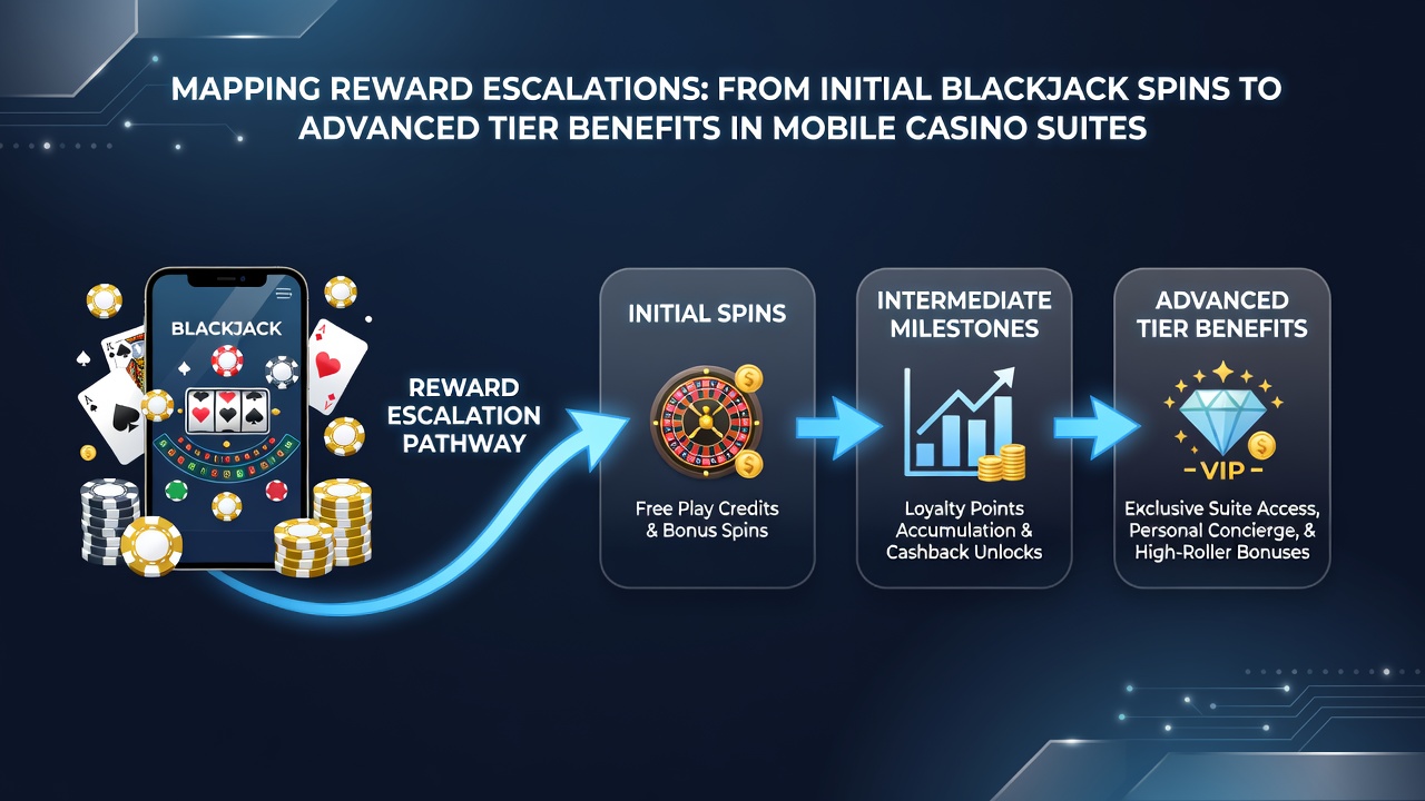 Mobile blackjack interface showing initial reward points accumulation on a smartphone screen