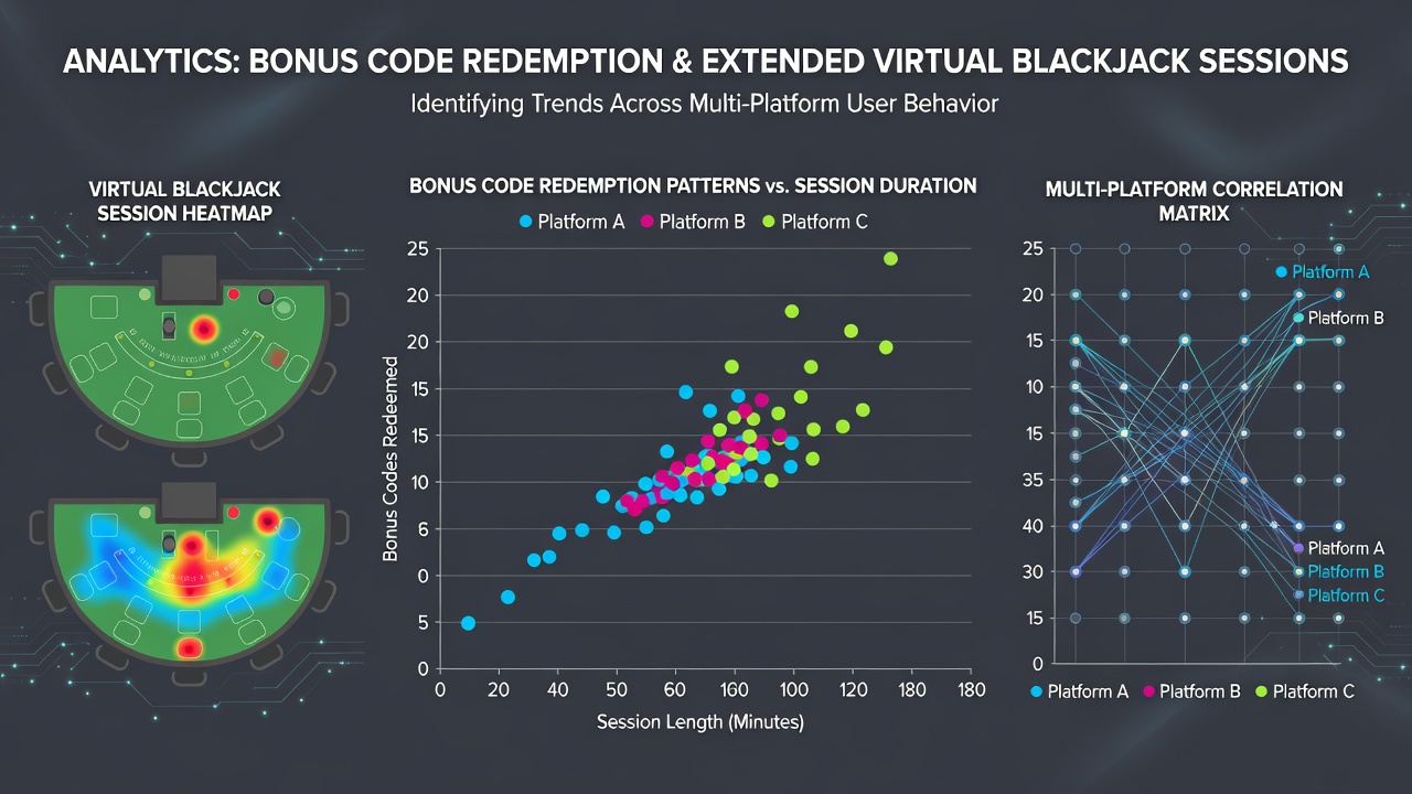 Graph illustrating extended session durations after bonus redemptions on desktop and mobile platforms